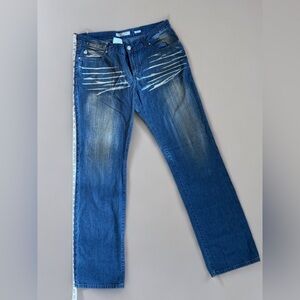 Vintage Miss Sixty Low Ford Distressed Blue Jeans
